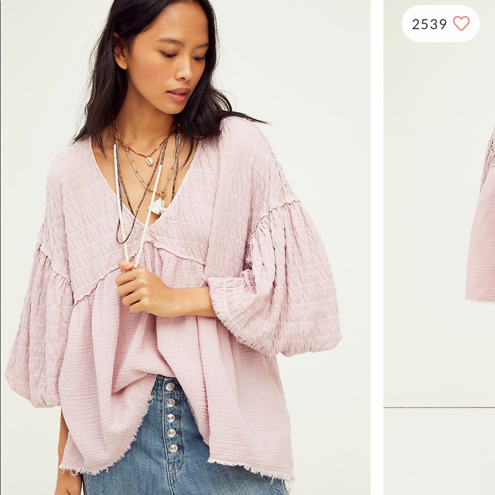 Free People Flower Power Top, XS